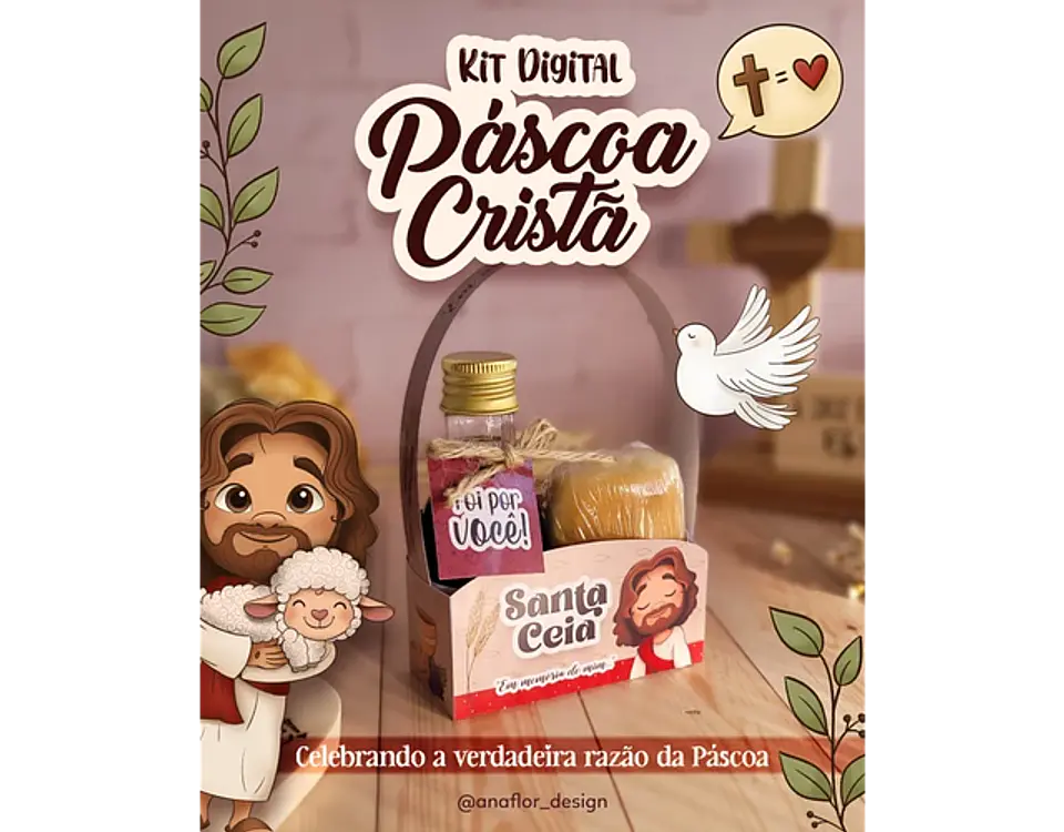 Arquivo Completo Páscoa Cristã - Ana Flor 1