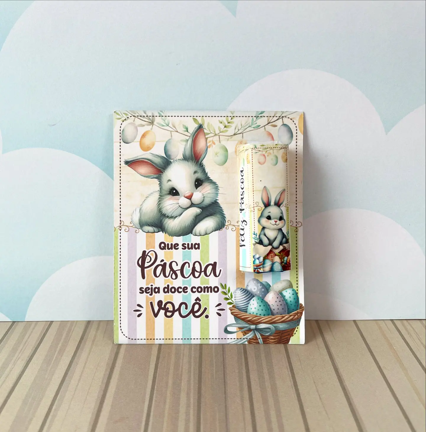 Arquivo de Corte Mimos de Páscoa Coelhinho - Lina Criativa 12