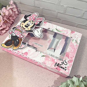 Arquivo Mini Confeiteiro Minnie Rosa - Luma