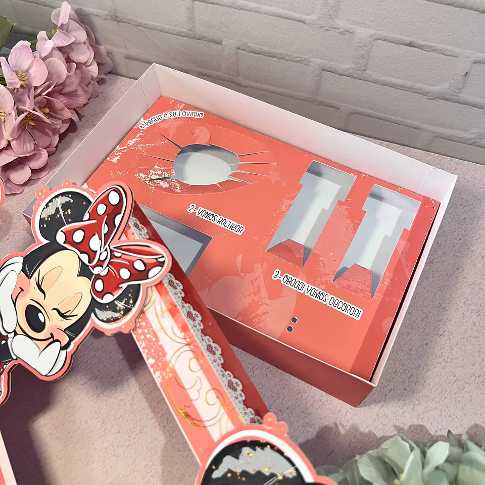 Arquivo Mini Confeiteiro Minnie Vermelha - Luma 2