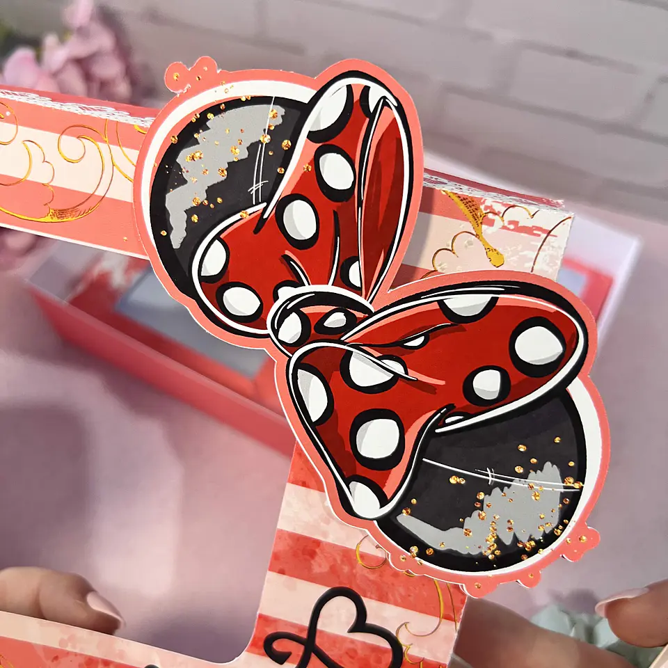 Arquivo Mini Confeiteiro Minnie Vermelha - Luma 4
