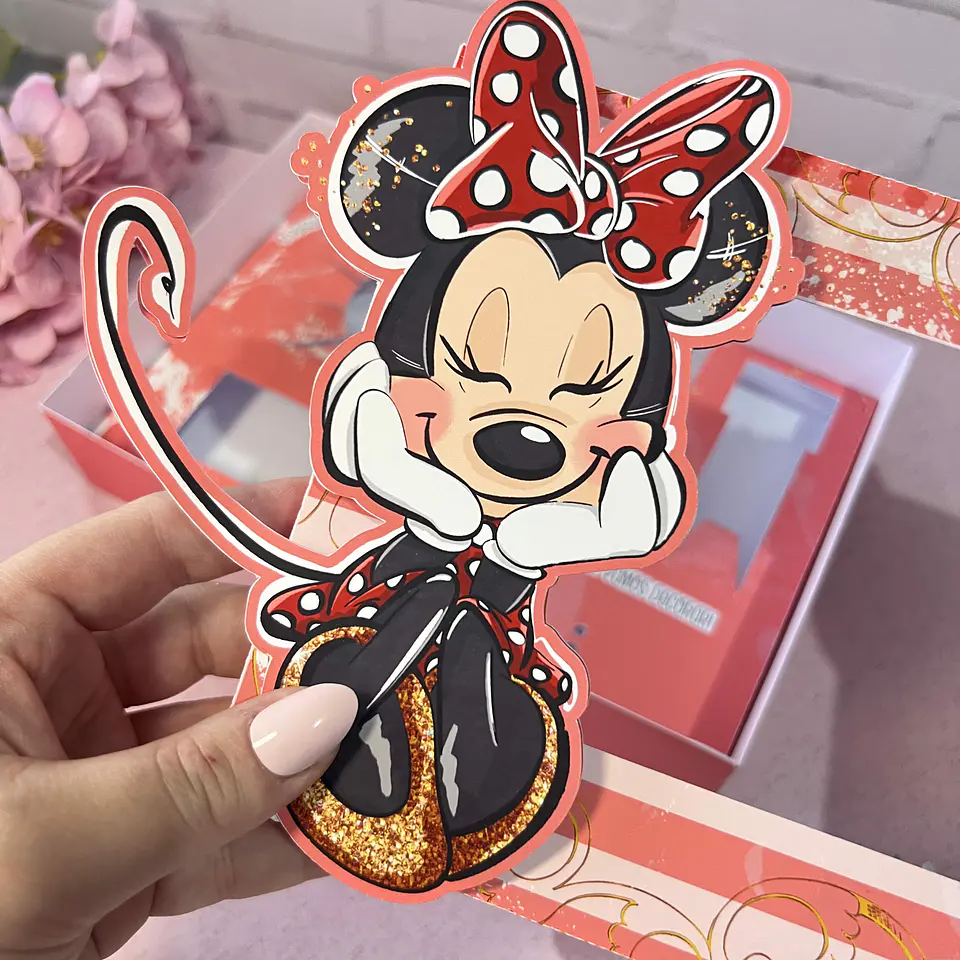 Arquivo Mini Confeiteiro Minnie Vermelha - Luma 5