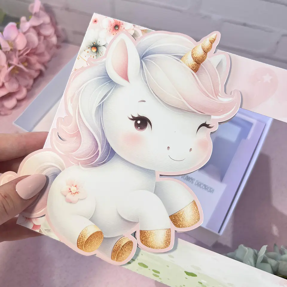 Arquivo Mini Confeiteiro Unicórnio - Luma 4