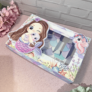 Arquivo Mini Confeiteiro Sereia  - Luma