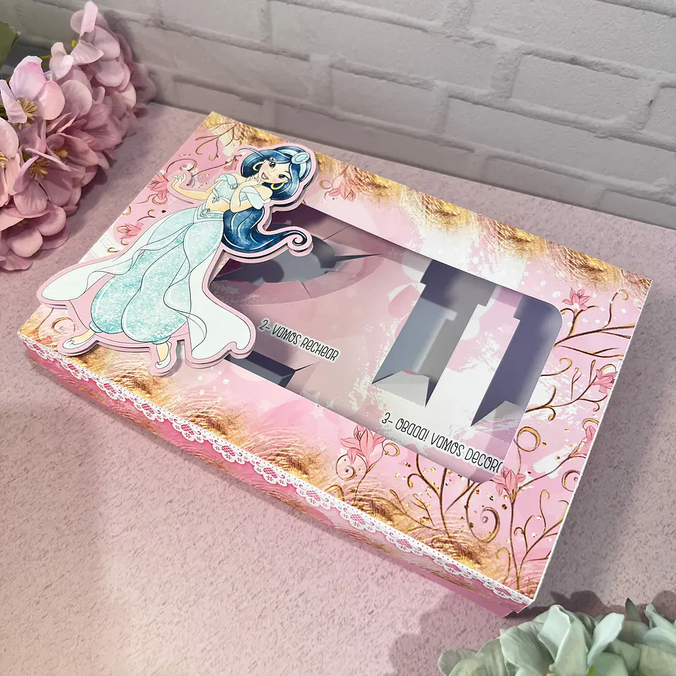 Arquivo Mini Confeiteiro Princesas Disney - Luma 2