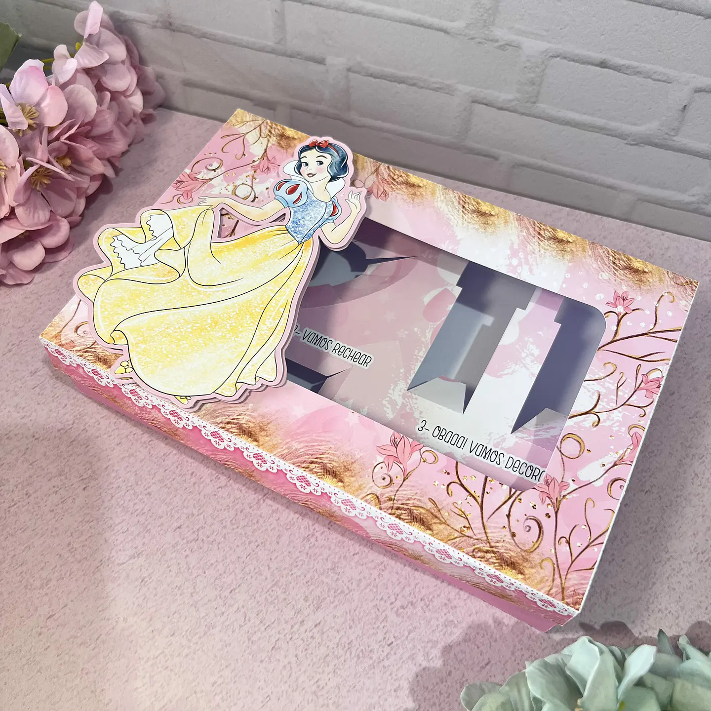Arquivo Mini Confeiteiro Princesas Disney - Luma 17
