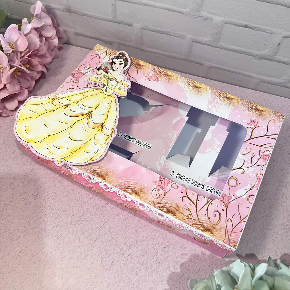 Arquivo Mini Confeiteiro Princesas Disney - Luma 20