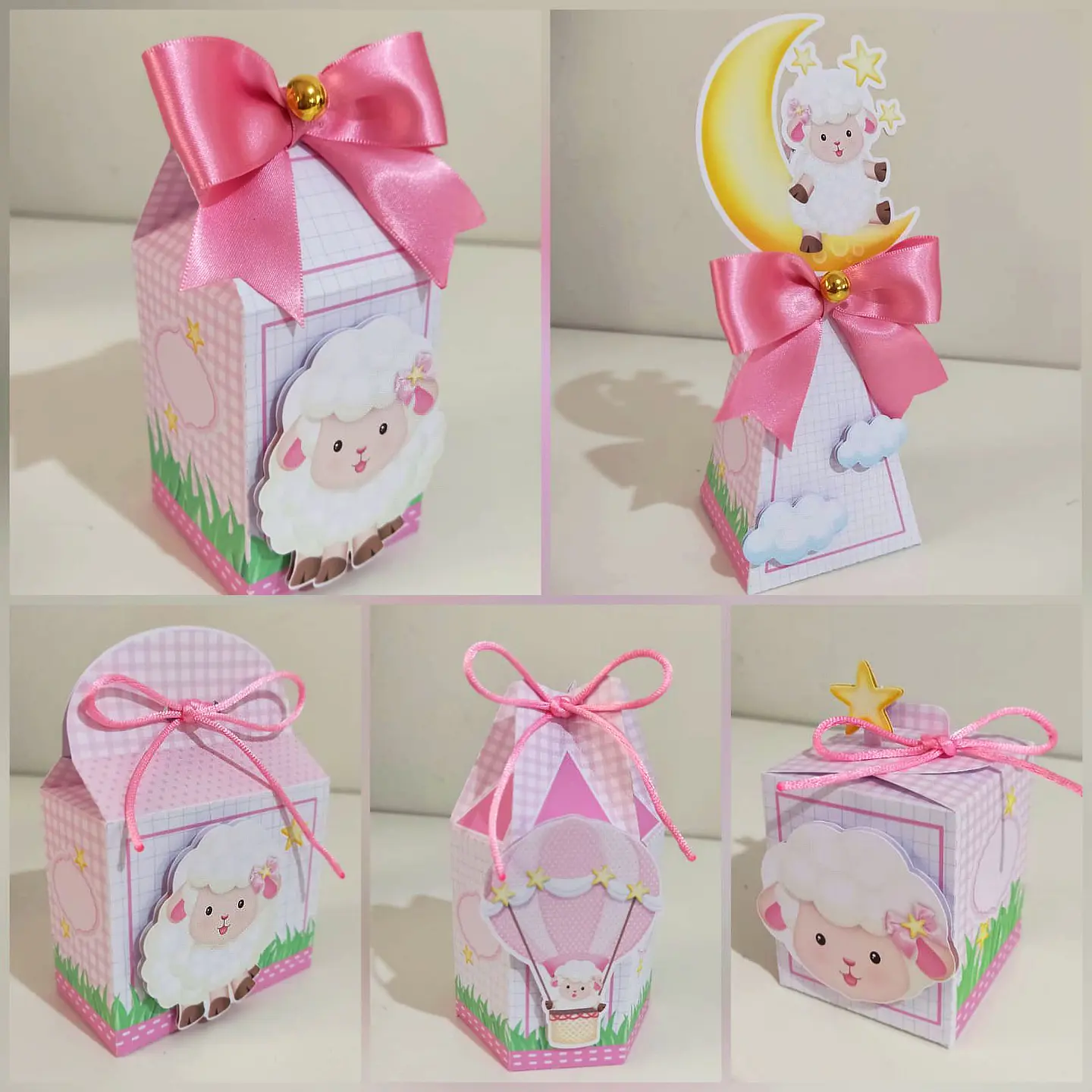 Arquivo de Corte Ovelhinha Rosa 1