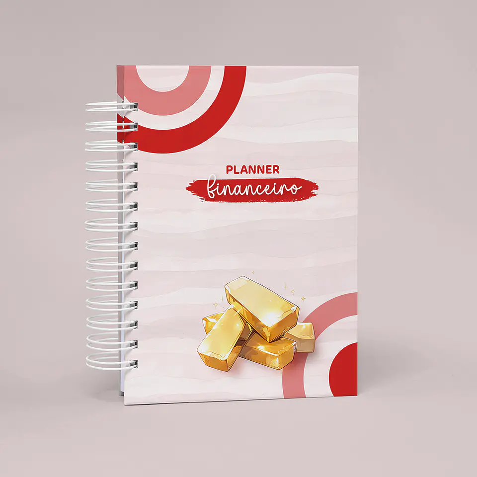 Arquivo Planner Financeiro Coleção Topázio - Amarantto 2