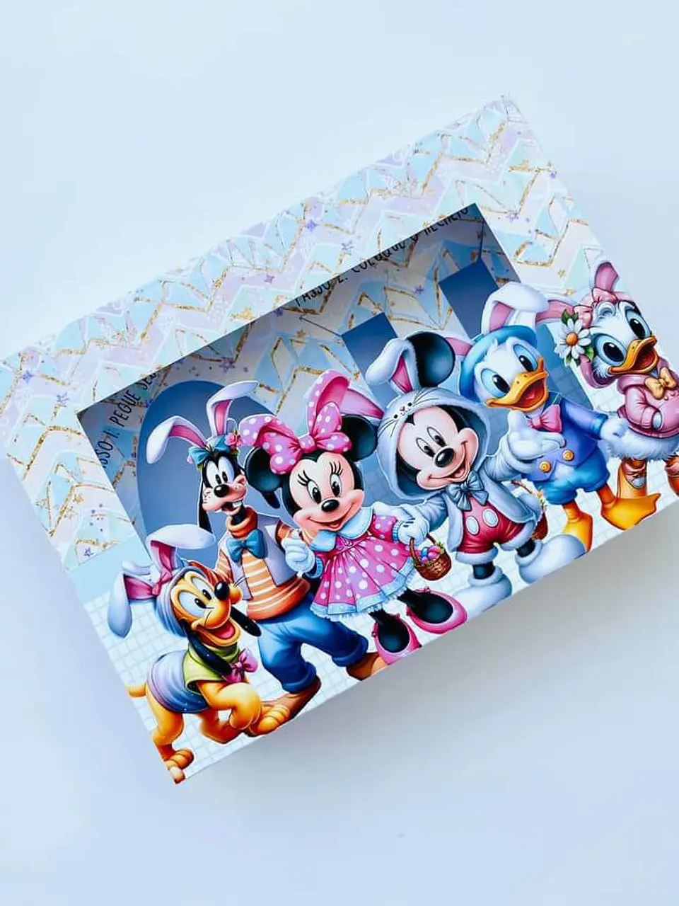 Arquivo Páscoa Mini Confeiteiro e 3 ovinhos Coleção Mickey e Seus Amigos - Isa Personalizados 4