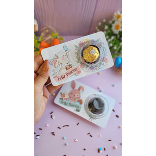 Arquivo Páscoa Card Blister - Ana Flor