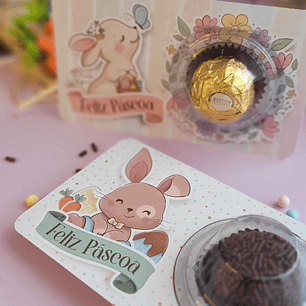 Arquivo Páscoa Card Blister - Ana Flor