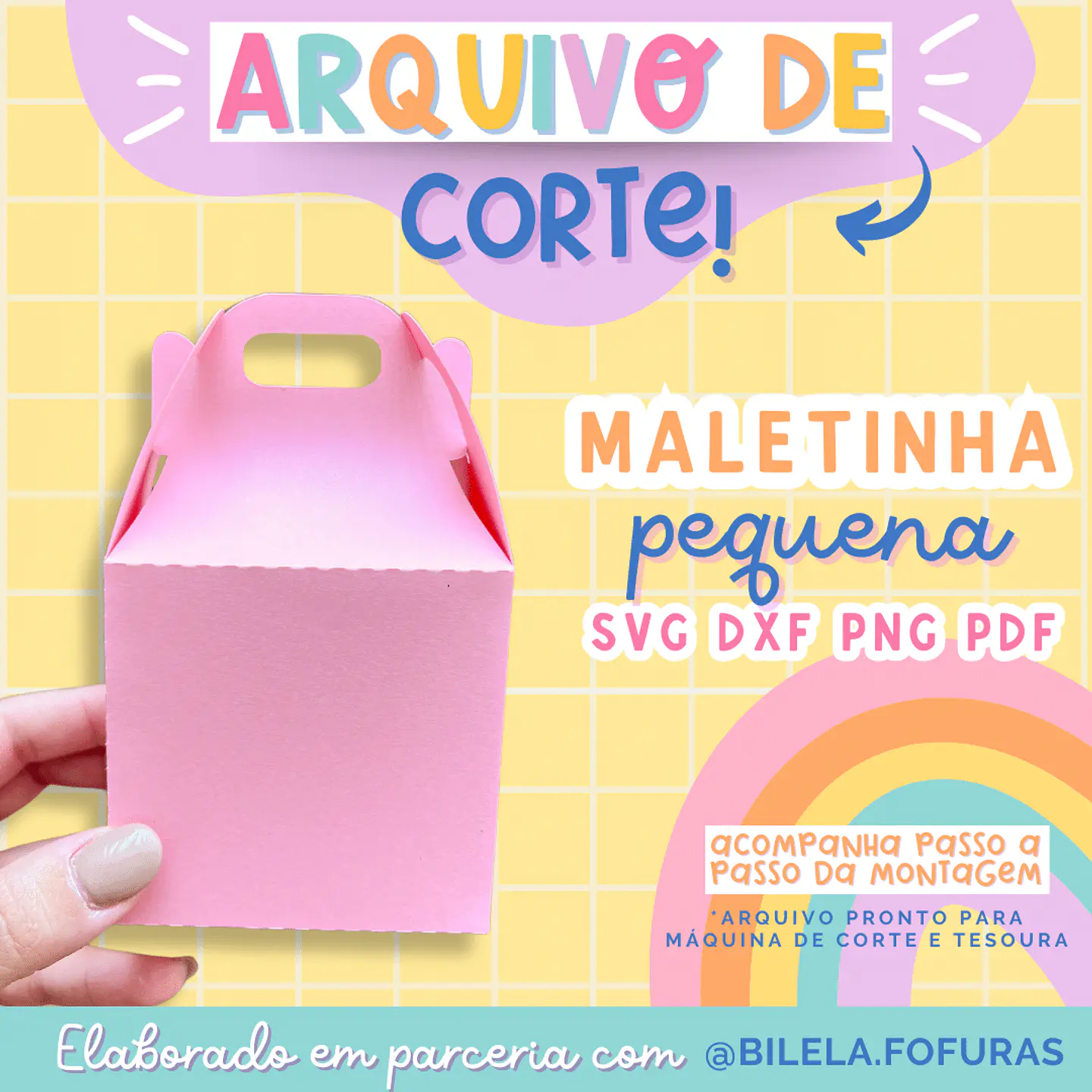 Arquivo de Corte Maletinha Pequena - Ilustracin 1