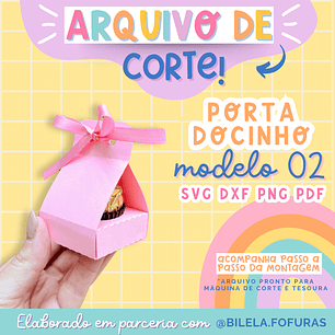 Arquivo de Corte Porta Docinho - Ilustracin