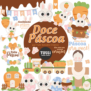 Kit Digital Doce Páscoa - TUTTI ESTUDIO