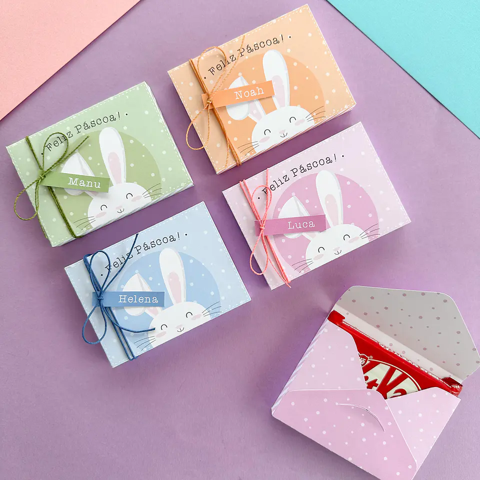Arquivo Páscoa Envelope KitKat - Tudo para papelaria 1