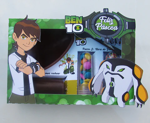 Arquivo de corte mini confeiteiro ben10