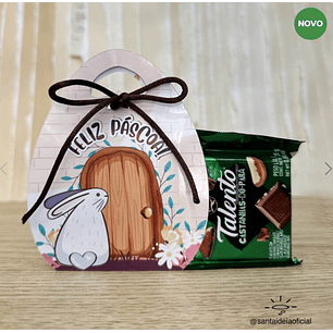 Arquivo Páscoa Porta Mini Talento Ovinho -  Santa Ideia