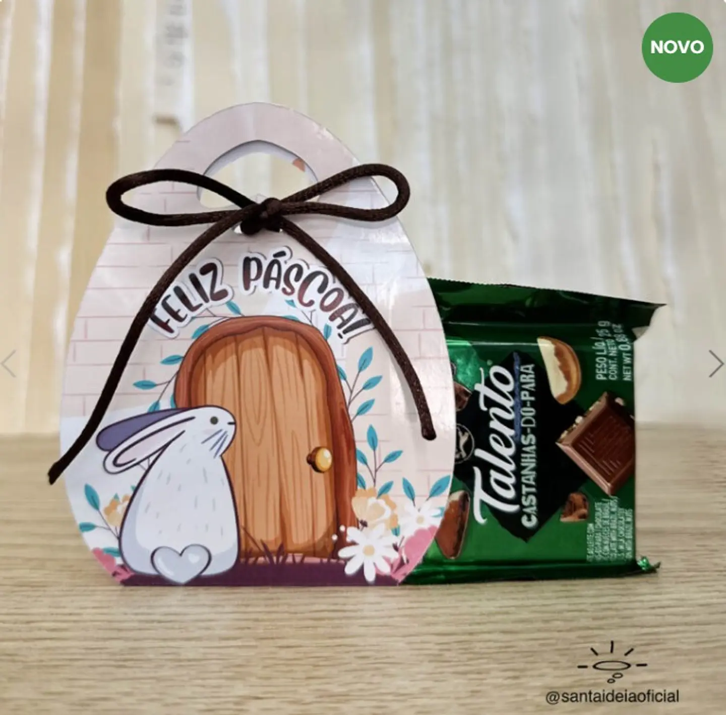 Arquivo kit Páscoa Caça aos Ovos, Porta mini Talento e Porta Kit Kat -  Santa Ideia 2