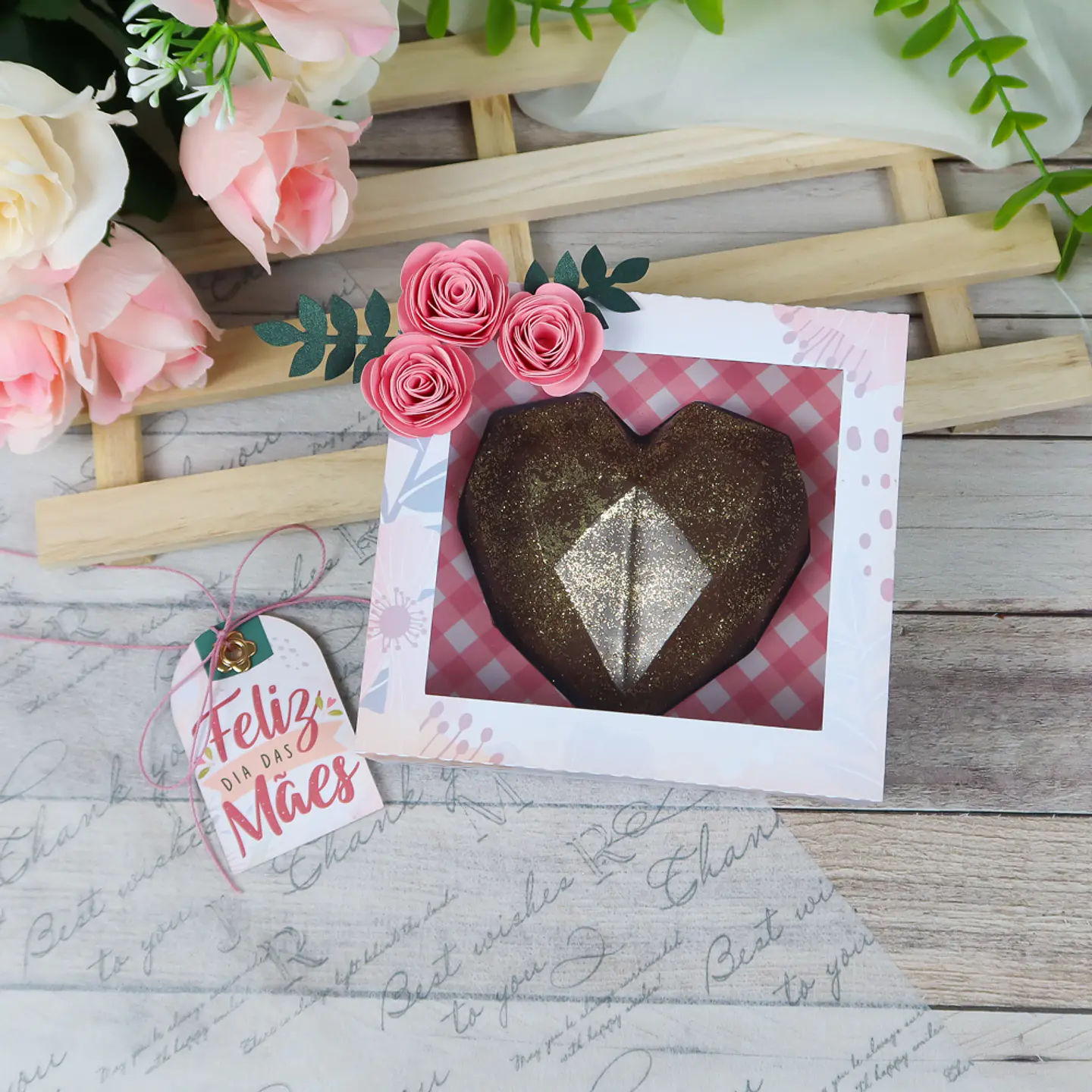 Arquivo de Corte Dia das Mães Kit 1 - Chuvinha de Papel 10