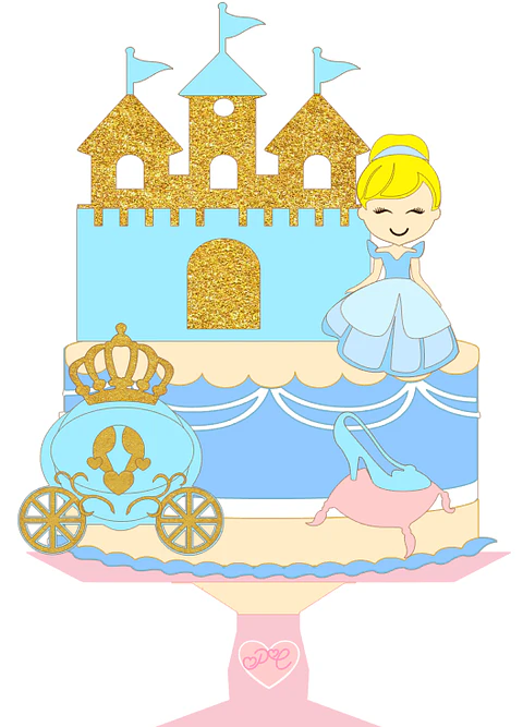 Arquivo de corte topo cinderela