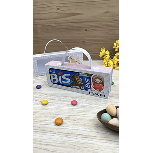 Arquivo de corte caixa de bis com alça