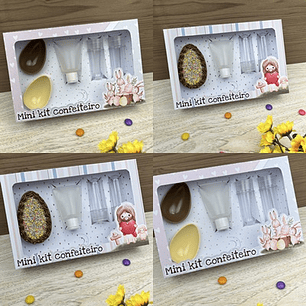 Arquivo de corte mini kit confeiteiro páscoa