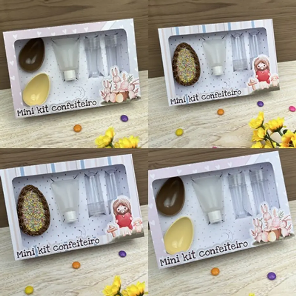 Arquivo de corte mini kit confeiteiro páscoa 1