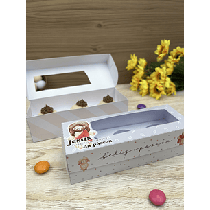 Arquivo de corte caixa 3 doces páscoa