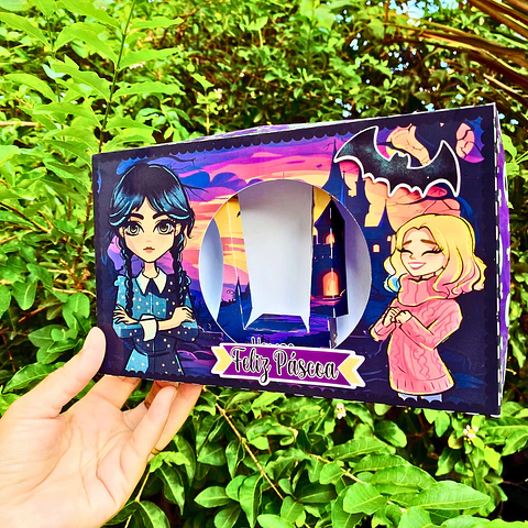  Arquivo Mini Confeiteiro Wandinha