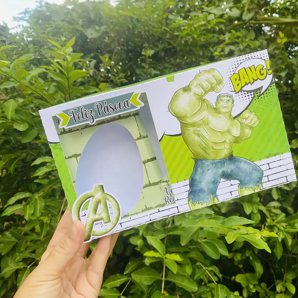 Arquivo Mini Confeiteiro Hulk 1