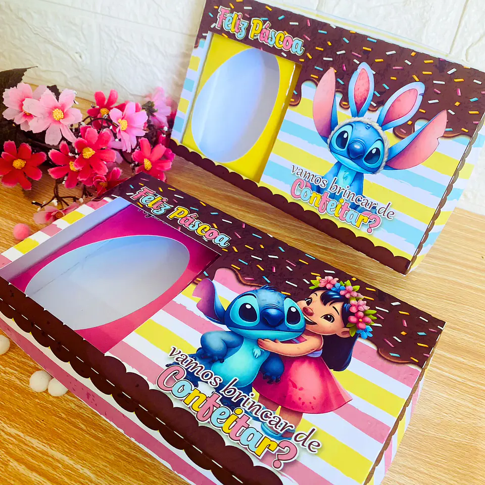 Arquivo Mini Confeiteiro Lilo e Stitch 1
