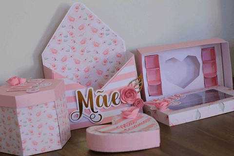 Arquivo de corte kit dia das mães