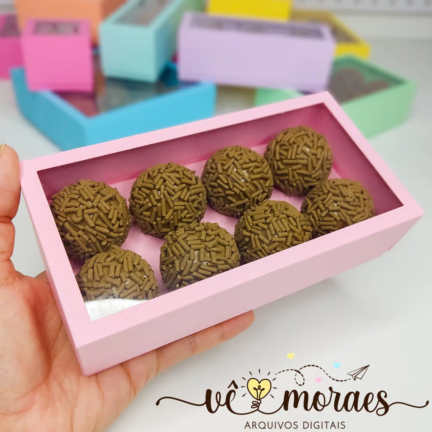 Arquivo Combo Molde Caixas Doces - Vê Moraes 5