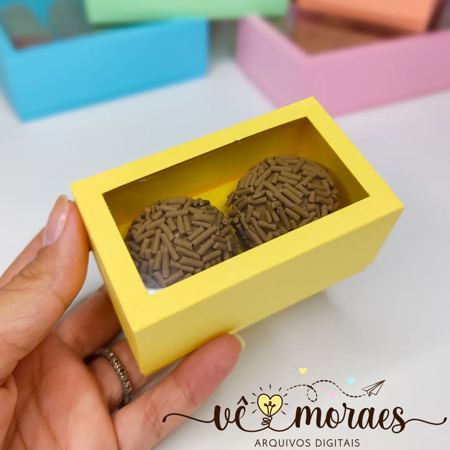Arquivo Combo Molde Caixas Doces - Vê Moraes 6