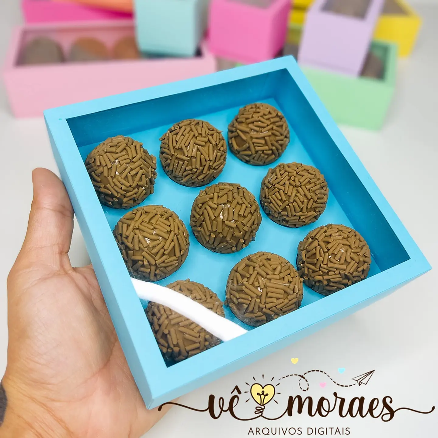 Arquivo Combo Molde Caixas Doces - Vê Moraes 7