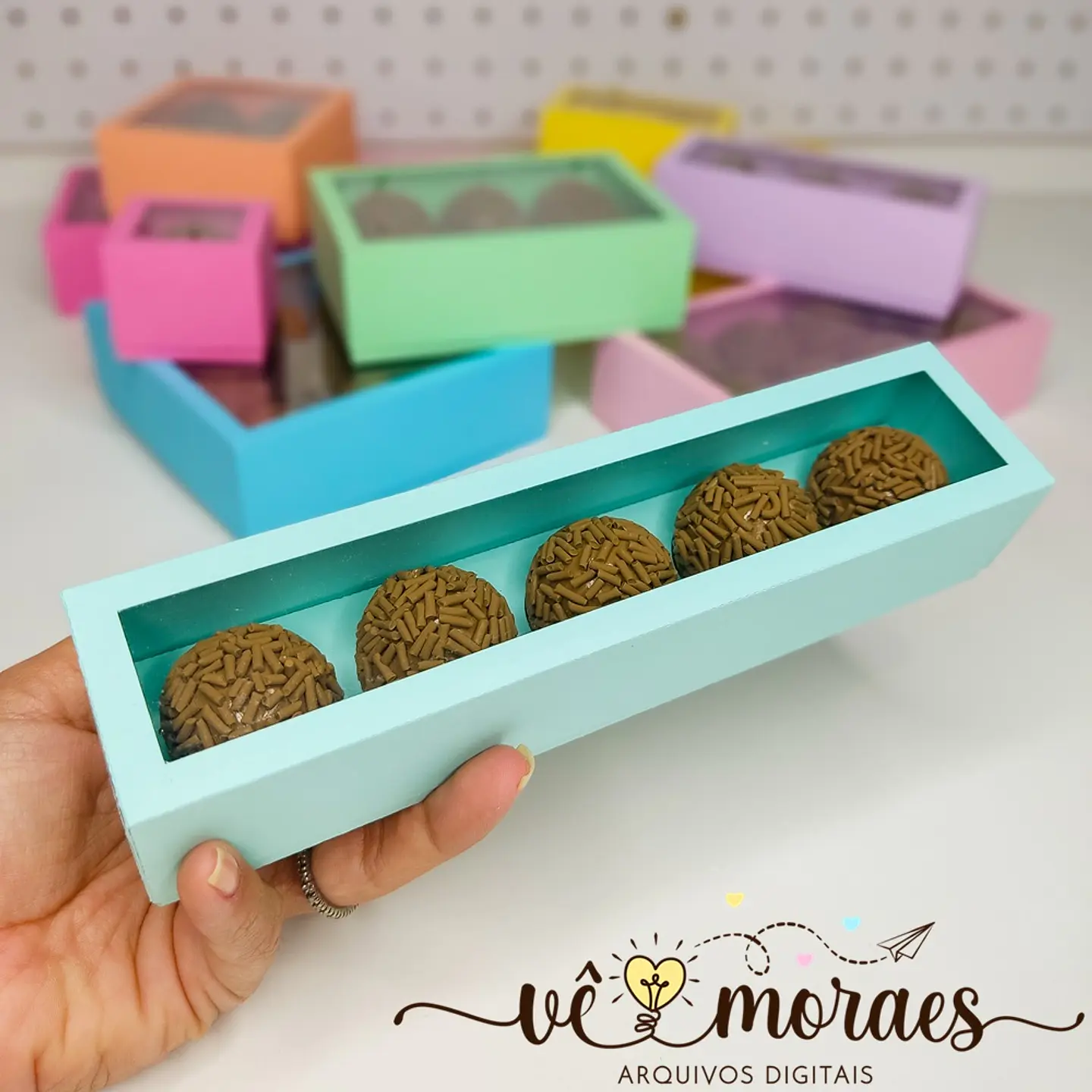 Arquivo Combo Molde Caixas Doces - Vê Moraes 8