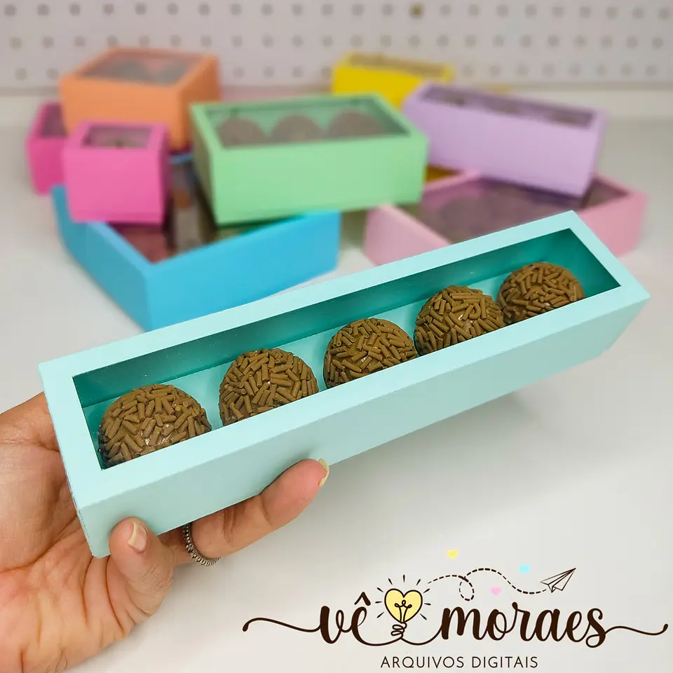 Arquivo Combo Molde Caixas Doces - Vê Moraes 8