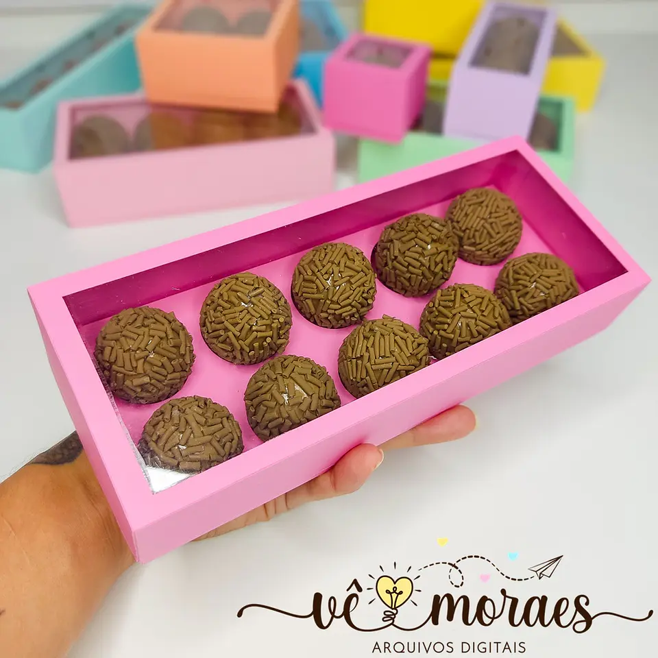 Arquivo Combo Molde Caixas Doces - Vê Moraes 9