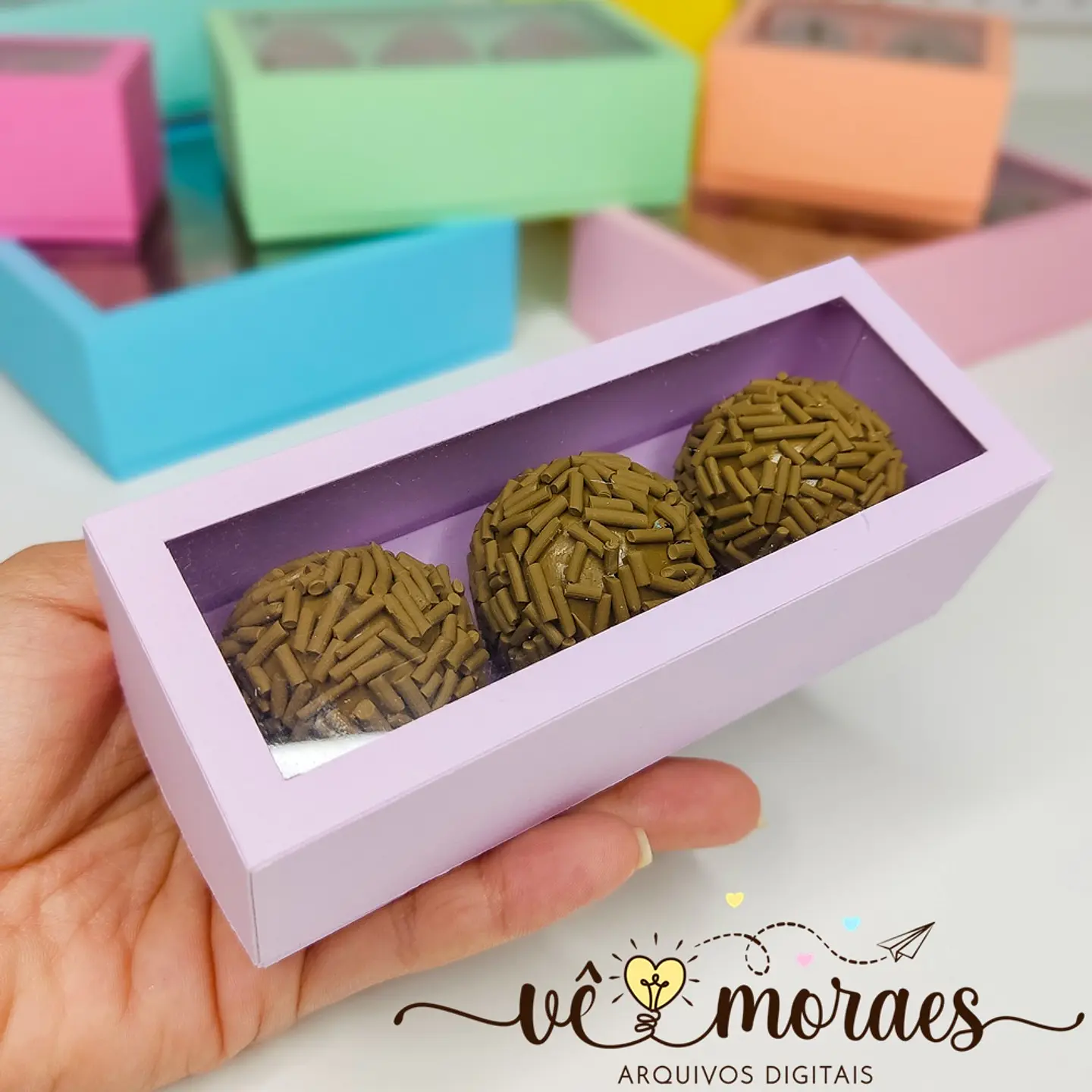 Arquivo Combo Molde Caixas Doces - Vê Moraes 10