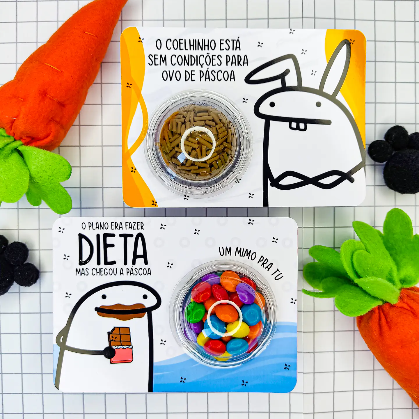 Arquivo Páscoa Card Blister Flork - Vê Moraes 2