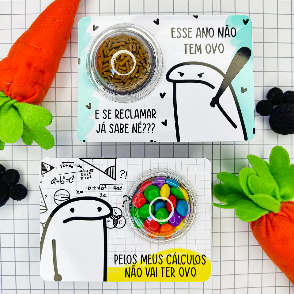 Arquivo Páscoa Card Blister Flork - Vê Moraes 5