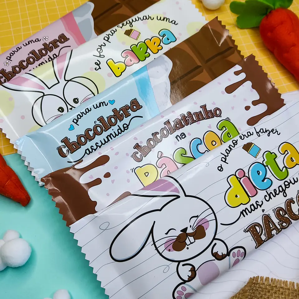 Arquivo Páscoa Rótulo Barra de Chocolate - Vê Moraes 2