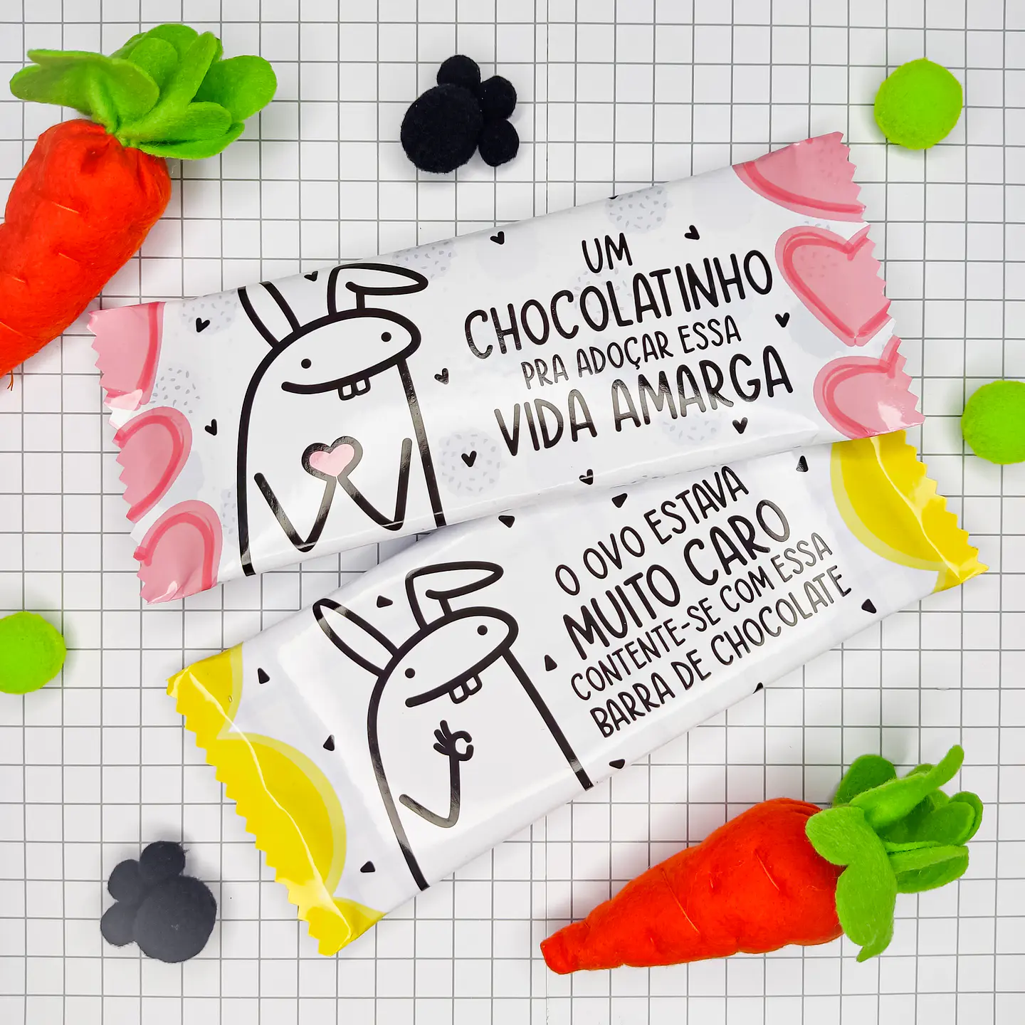Arquivo Páscoa Rótulo Barra de Chocolate - Vê Moraes 2