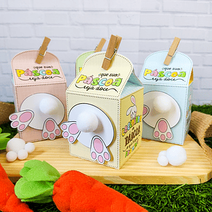 Arquivo Páscoa Caixa Milk Coelhinho - Vê Moraes