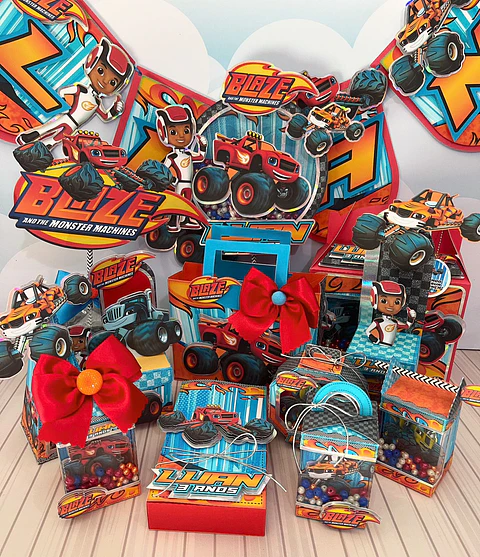 Arquivo de Corte Blaze and Monster Machine - Lina