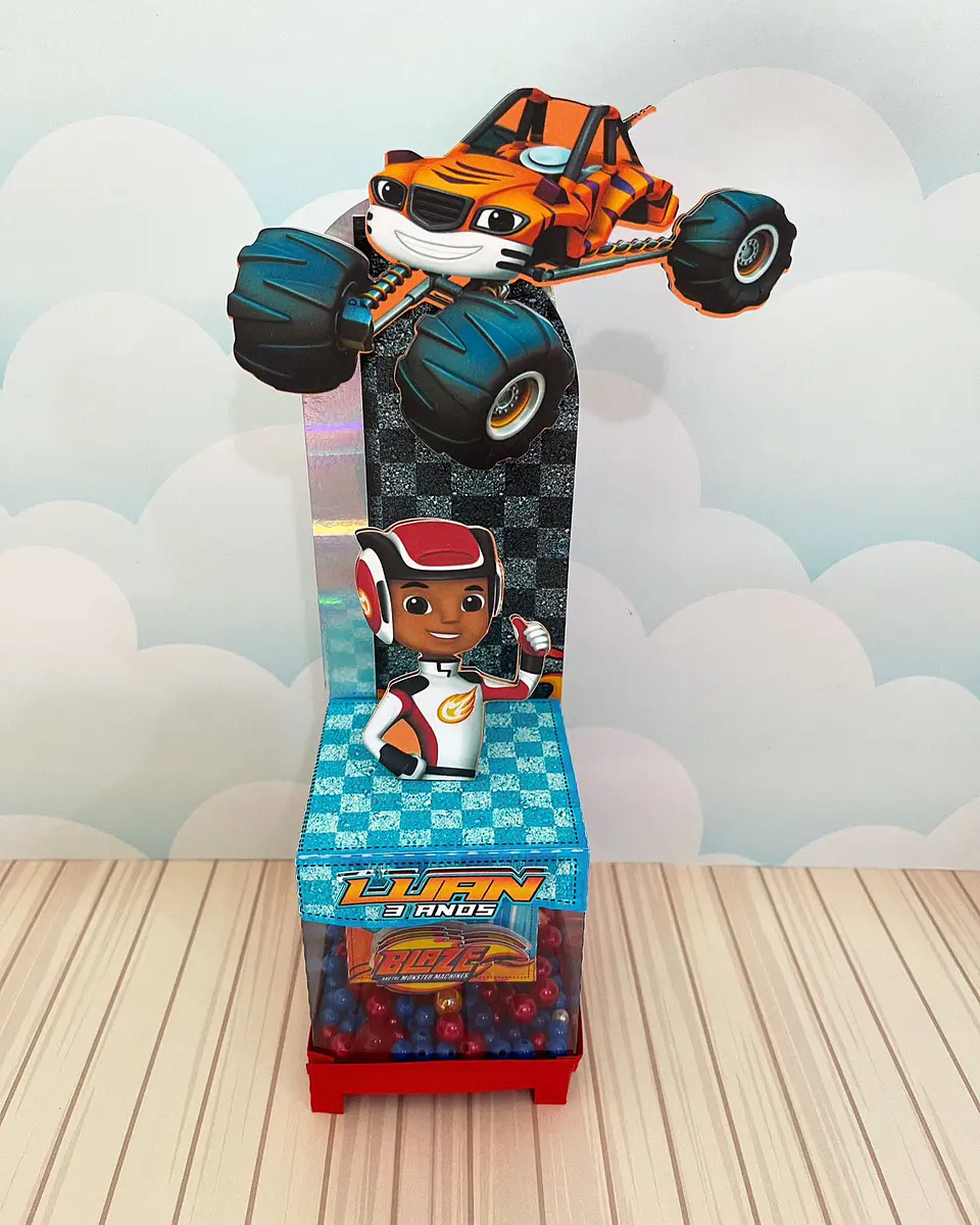 Arquivo de Corte Blaze and Monster Machine - Lina 6