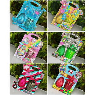 Arquivo Suporte Ovo + Copo Twister COMBO - Mary Criações