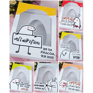  Arquivo de Corte Caixa Ovo de Colher Flork Bento