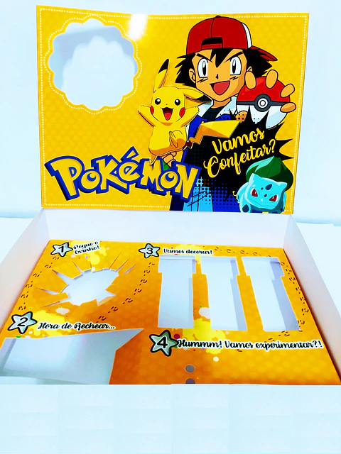 Arquivo de corte mini confeiteiro pokémon